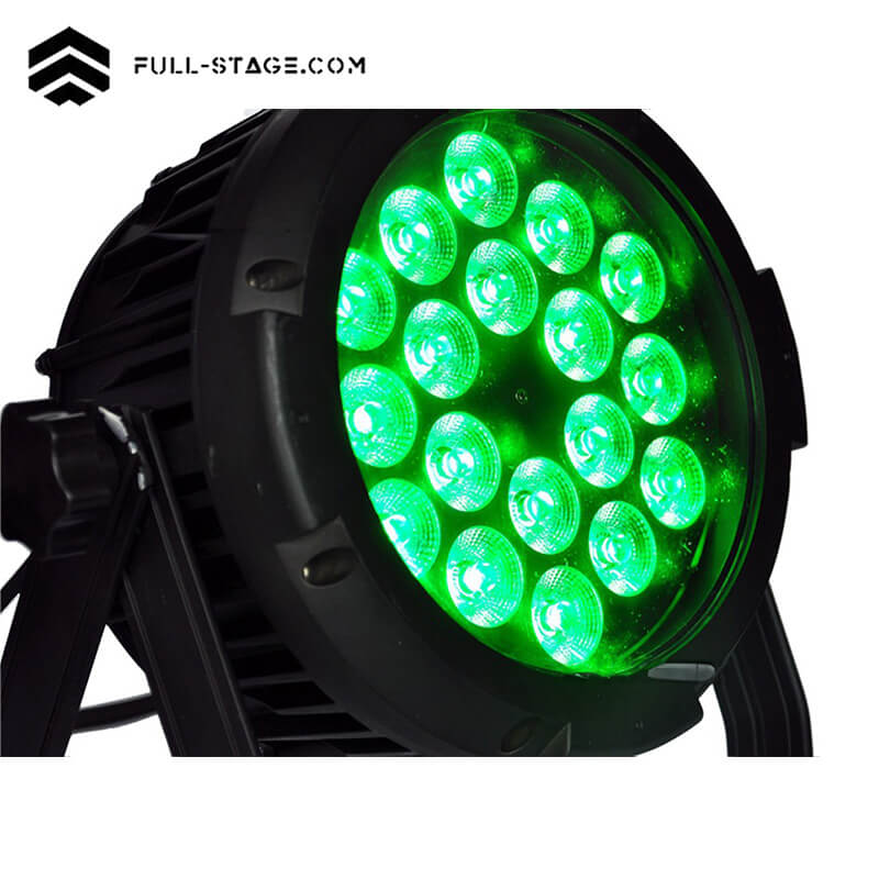 مصباح LED Par 18x18W RGBWA+UV IP65
