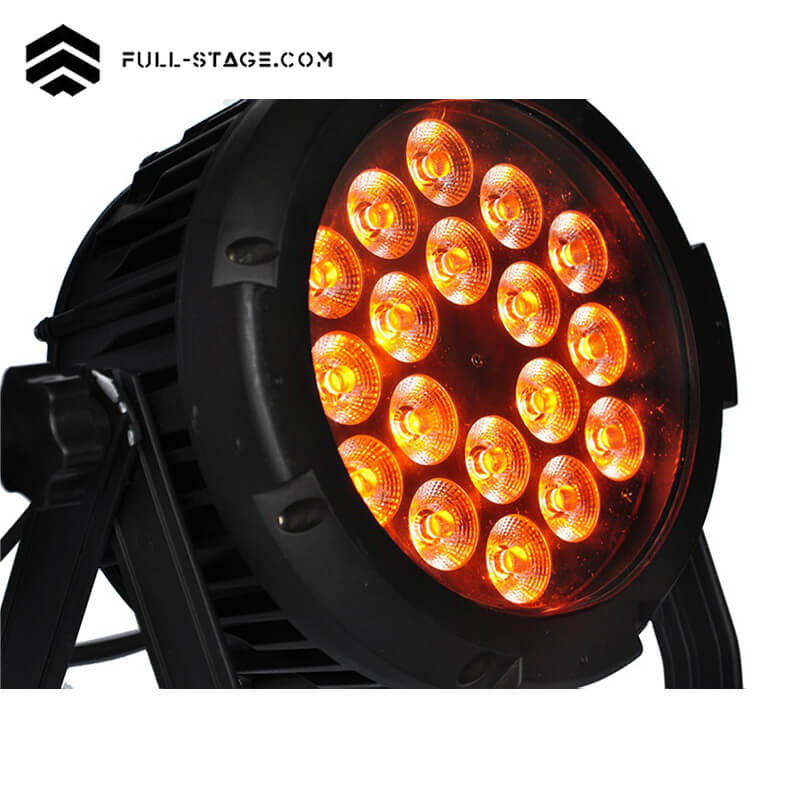 مصباح LED Par 18x18W RGBWA+UV IP65
