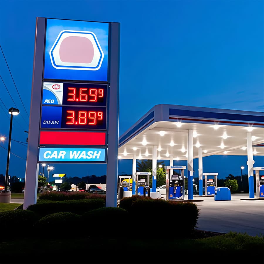 Pantalla LED Publicitaria Exterior P3 de 2,88 x 1,44m