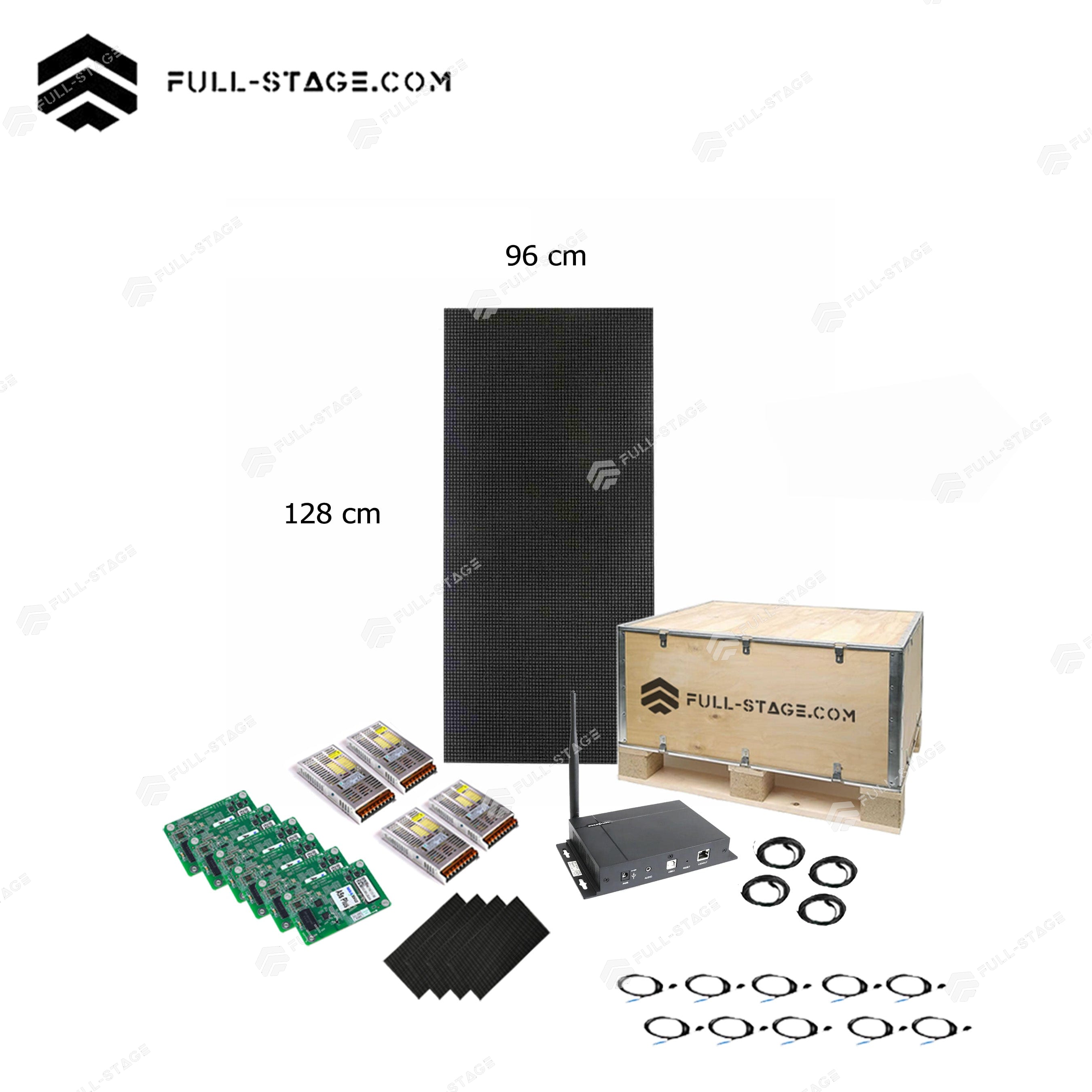 شاشة عرض LED داخلية 1.2 × 0.9 متر P1.86