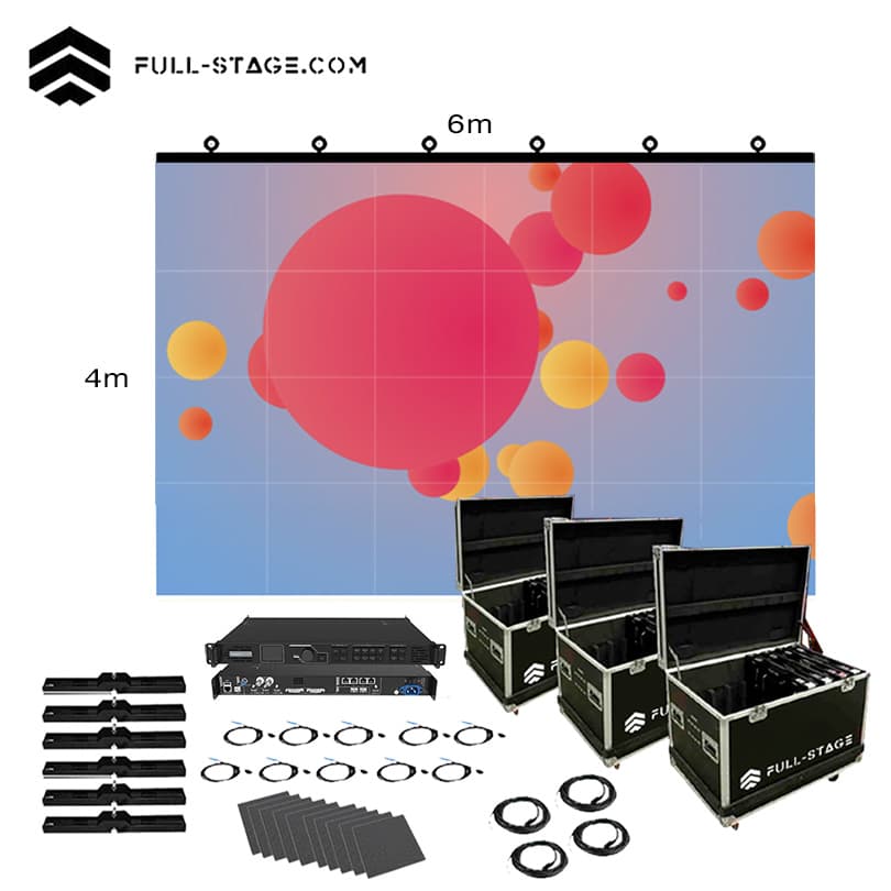 Pantalla LED Exterior P2.6 de 6x4 metros - Pantalla Led Gigante Exterior - Imagen 1 Pantalla LED Exterior P2.6 de 6x4 metros - Full-Stage