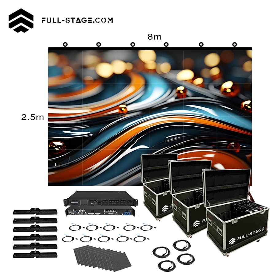 Pantalla LED Exterior P2.6 de 8x2.5 metros - Pantalla Led Exterior - Imagen 1 Pantalla LED Exterior P2.6 de 8x2.5 metros - Full-Stage