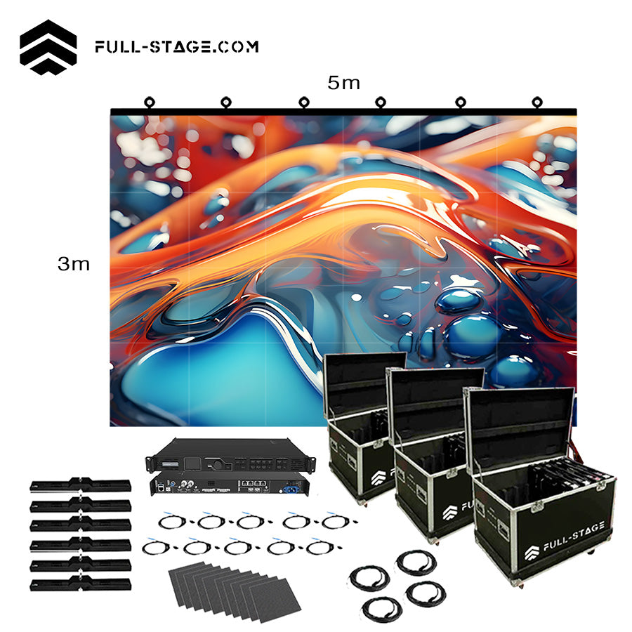 Pantalla LED Exterior P2.9 de 5x3 metros - Pantalla Led Exterior - Imagen 1 Pantalla LED Exterior P2.9 de 5x3 metros - Full-Stage