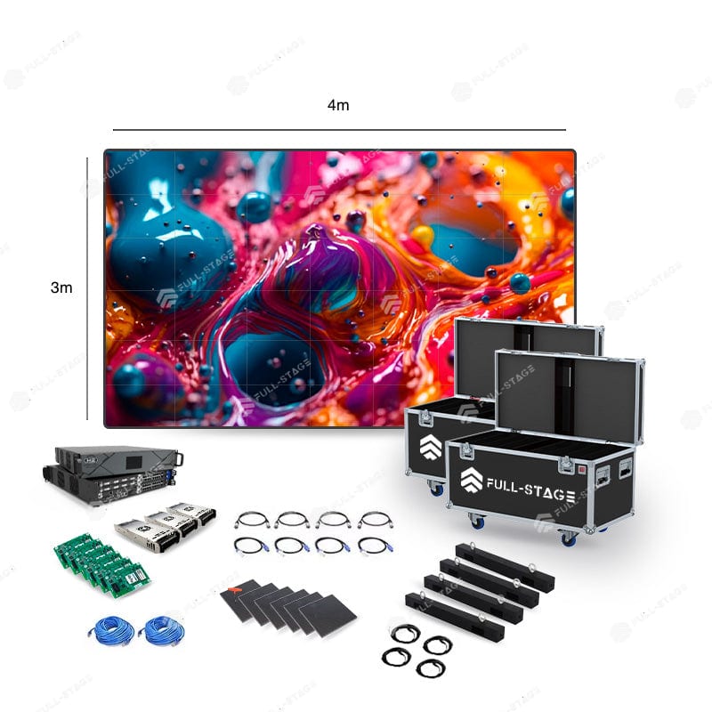 شاشة LED خارجية P2.6 مقاس 4 × 3 متر