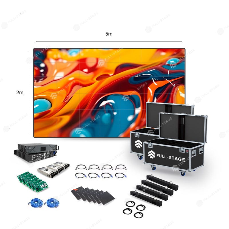 شاشة LED خارجية P2.6 مقاس 5 × 2 متر