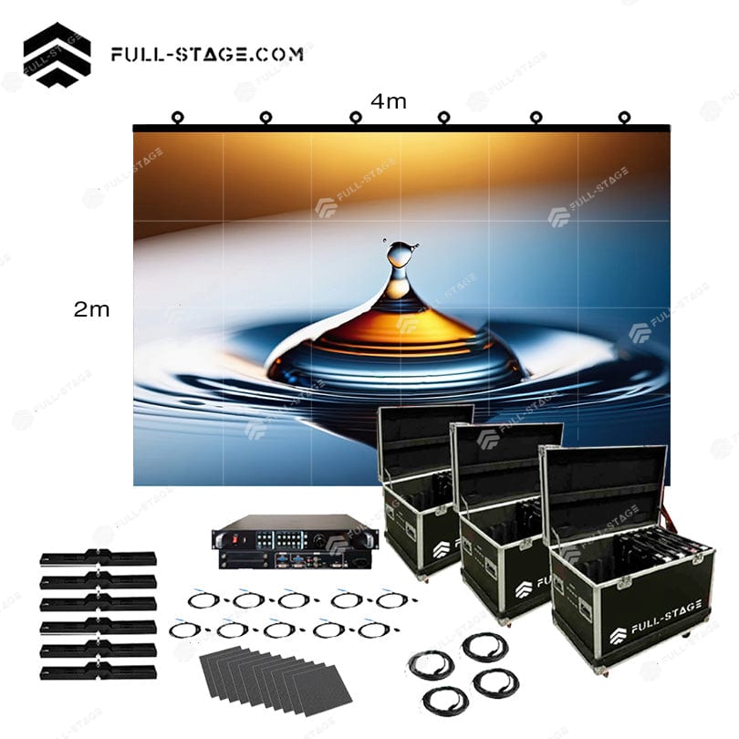 شاشة LED خارجية P3.91 مقاس 4x3 متر