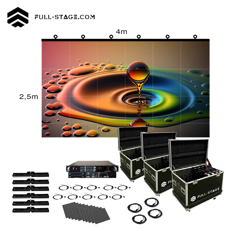 Pantalla LED Exterior P3.91 de 4x2,5 metros - Pantalla Led - Imagen 1 Pantalla LED Exterior P3.91 de 4x2,5 metros - Full-Stage