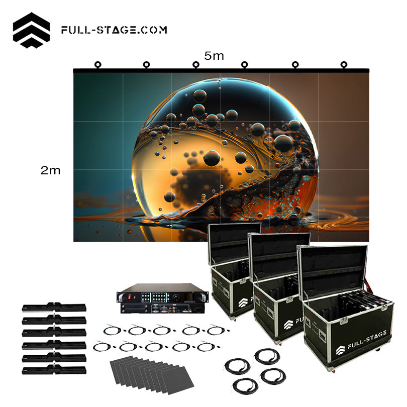 Pantalla LED Exterior P3.91 de 5x2 metros - Pantalla Led - Imagen 1 Pantalla LED Exterior P3.91 de 5x2 metros - Full-Stage