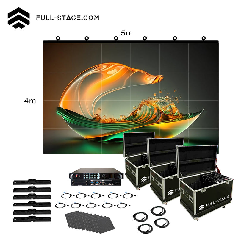 Pantalla LED Exterior P3.91 de 5x4 metros - Pantalla Led - Imagen 1 Pantalla LED Exterior P3.91 de 5x4 metros - Full-Stage