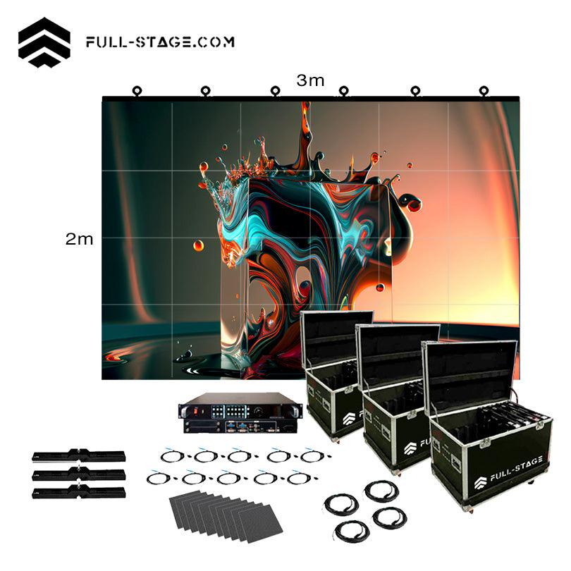 Pantalla LED Interior P3.91 de 3x2m - Pantalla Led - Imagen 1 Pantalla LED Interior P3.91 de 3x2m - Full-Stage