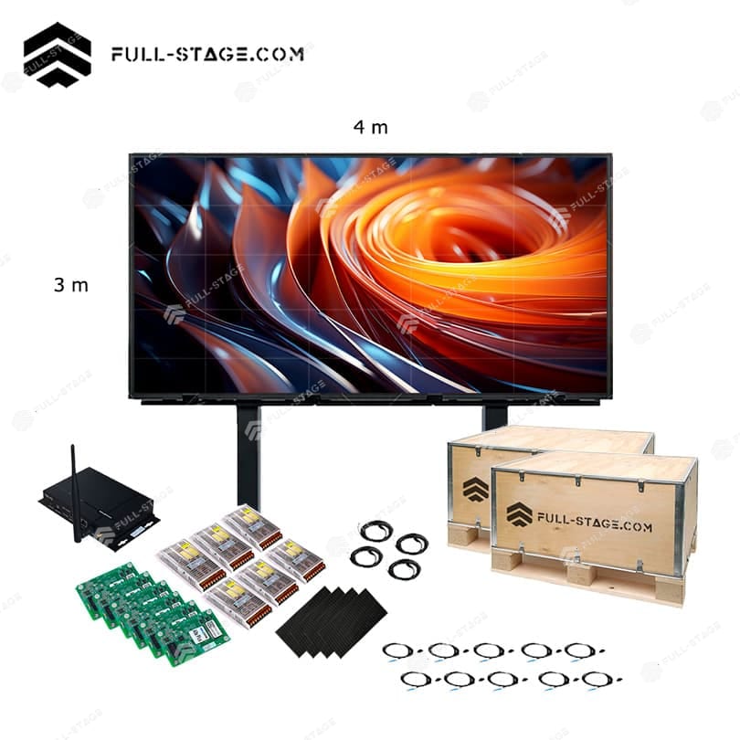Pantalla LED Publicitaria Exterior P5 de 4x3 metros