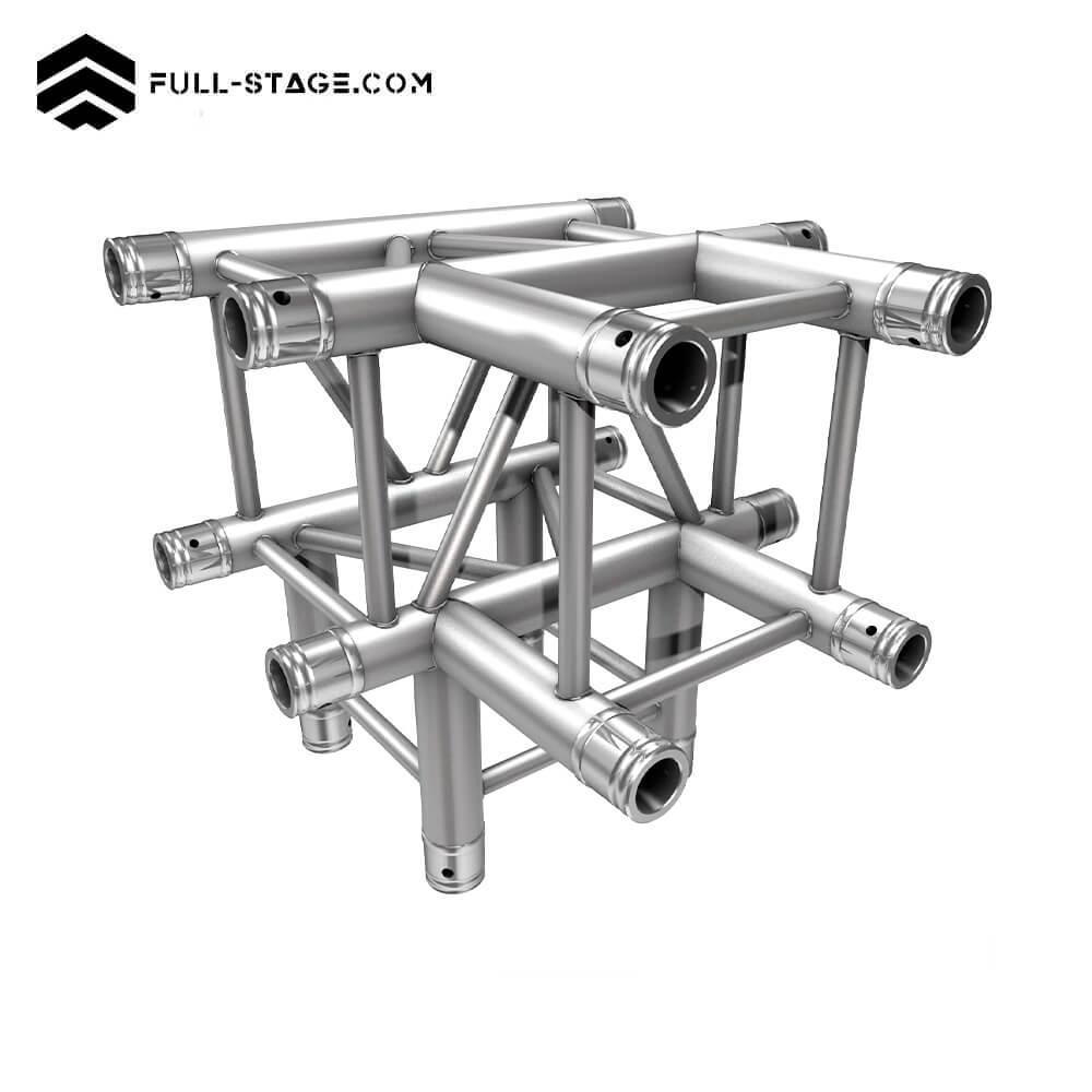 Pieza T de Cuatro Puntos para Truss F34 ✓ - Accesorio Truss - Imagen 1 Accesorio esencial: Pieza T para Truss F34 de Full-Stage - Full-Stage