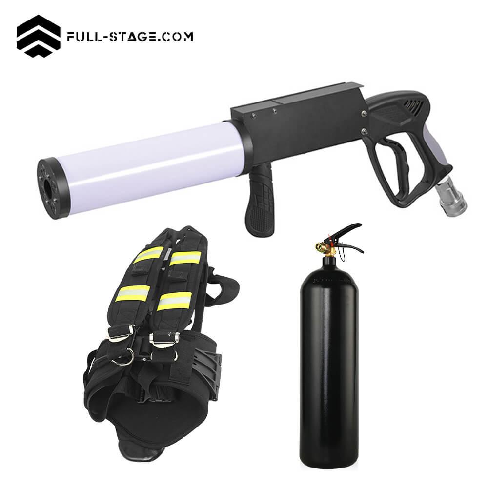 Pistola CO2 LED RGB de 50W ✓ - Efectos Especiales - Imagen 1 Pistola de Humo CO2 Full-Stage: Transforma tu Evento en una Experiencia Inolvidable - Full-Stage