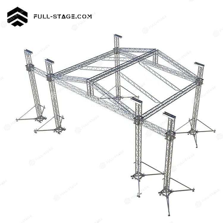 Techo Truss Triangular de 12x8m Full-Stage
