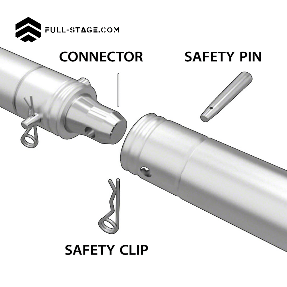 Bisagra Ajustable tipo Book F34 (0°-180°) - Accesorio Truss - Imagen 8 Bisagra Ajustable tipo Book F34 (0°-180°) - Full-Stage