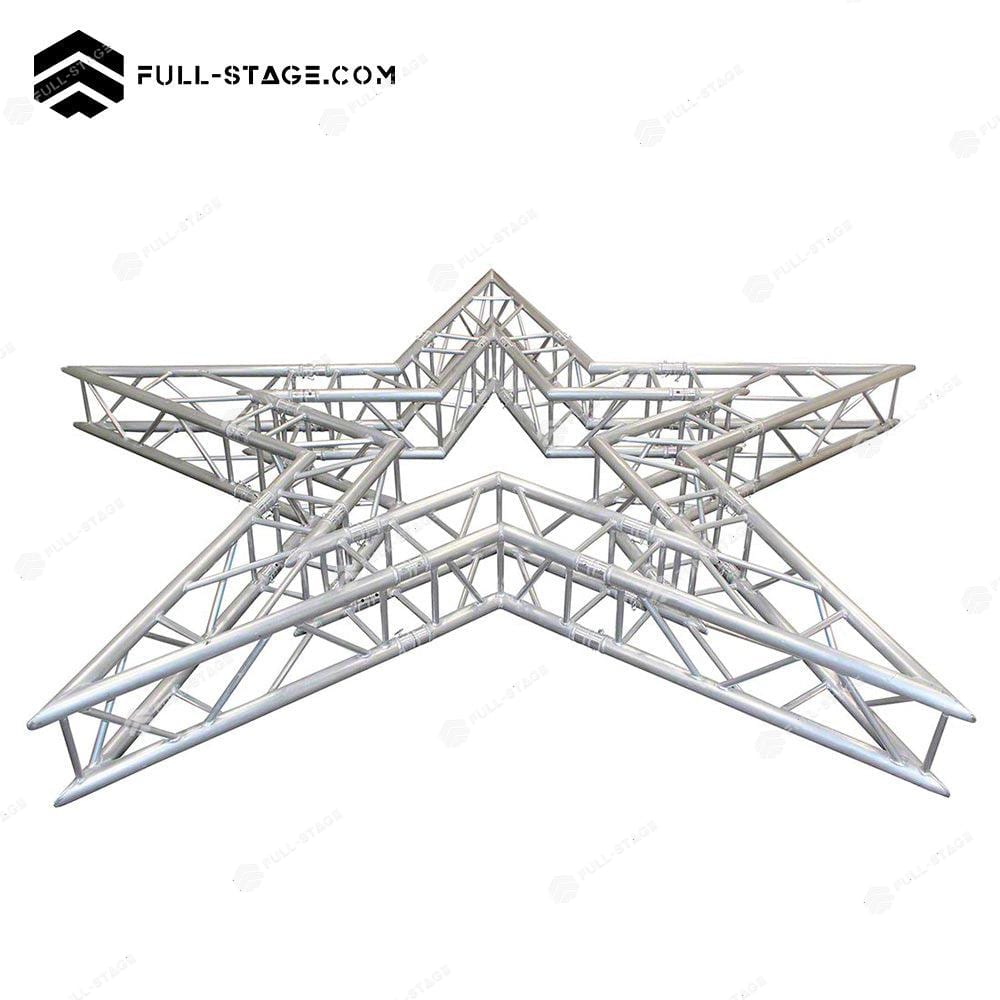 Estrella de 5 puntas en Truss F34 de 3m
