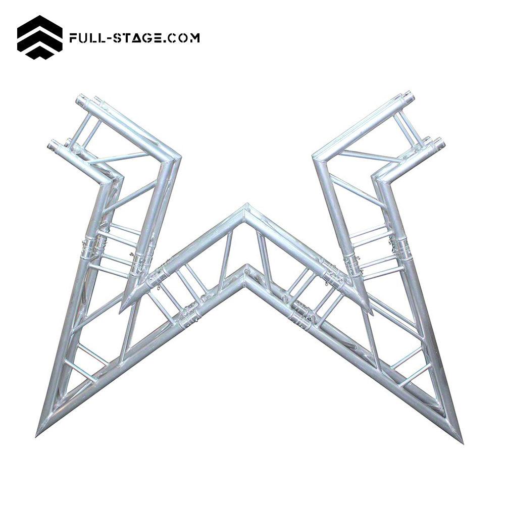 Estrella de 5 puntas en Truss F34 de 3m
