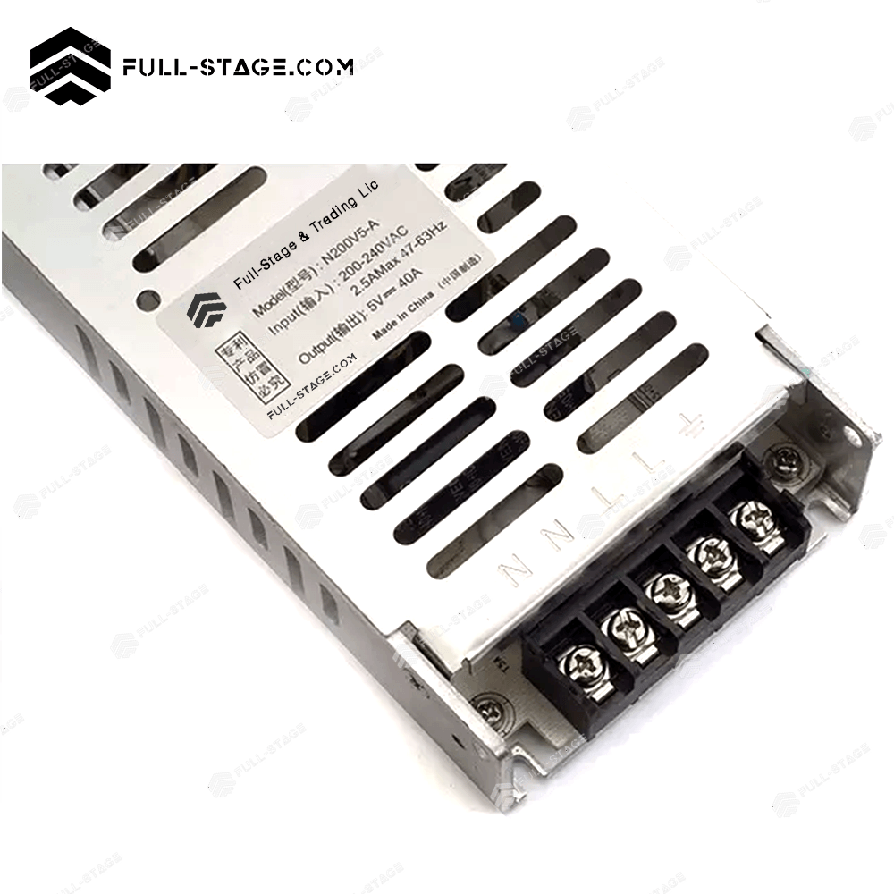 Fuente de Poder N200V5A para Pantallas Led - Accesorio Pantalla LED - Imagen 3 Fuente de Poder N200V5A para Pantallas Led - Full-Stage