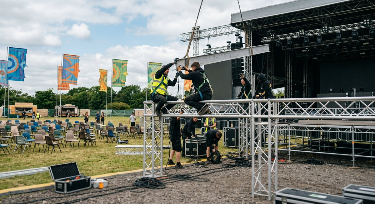 Tarima modular vs fija: costos, montaje y seguridad comparados