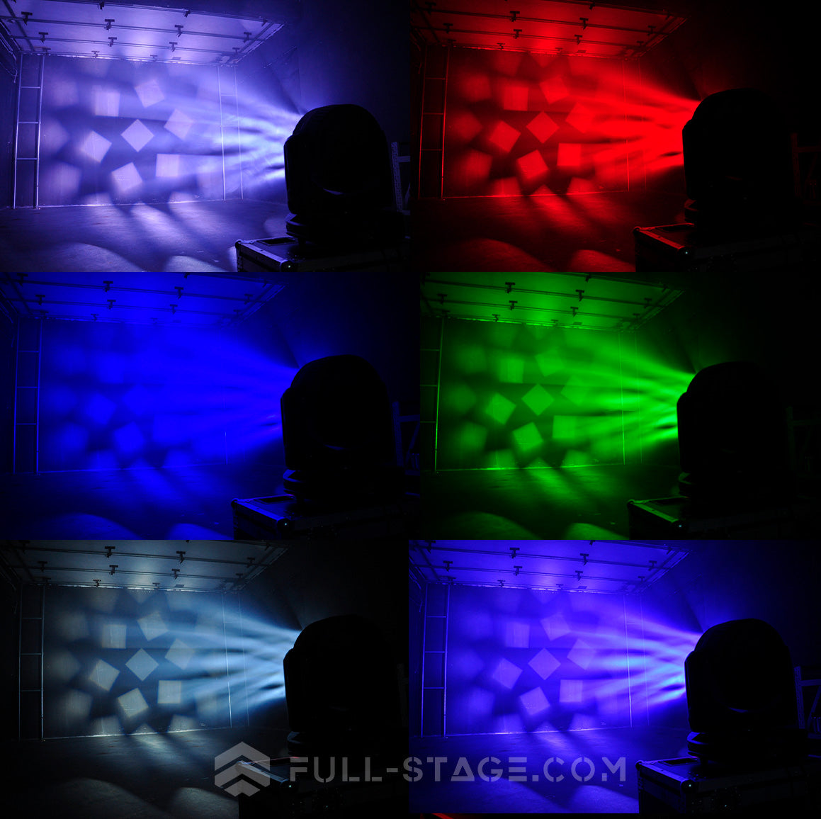 19x40W LED Moving Head Wash Light – RGBW Rotating Mirror | Full-Stage
