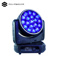19x40W LED Moving Head Wash Light – RGBW Rotating Mirror - Miniatura 4