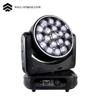 19x40W LED Moving Head Wash Light – RGBW Rotating Mirror - Miniatura 5
