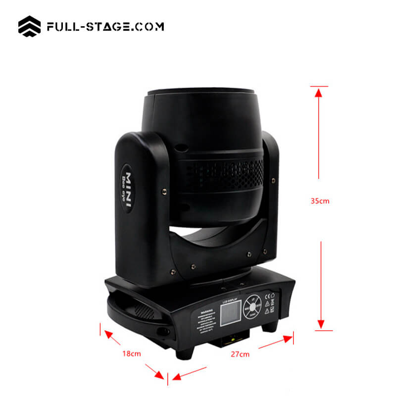 Moving Head Bee-Eye RGBW 7x40W - Full-Stage