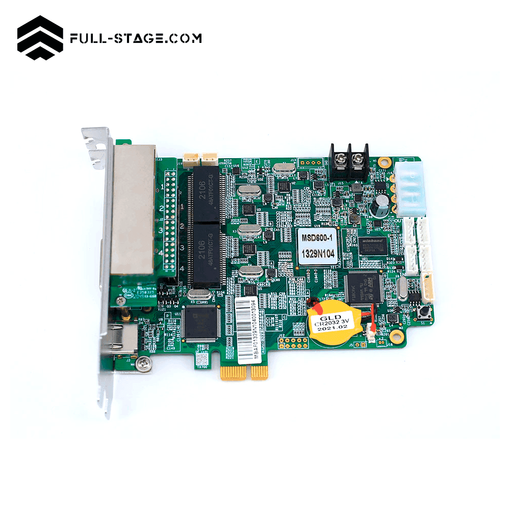 Tarjeta MSD600 NovaStar disponible en Full-Stage.com - Full-Stage