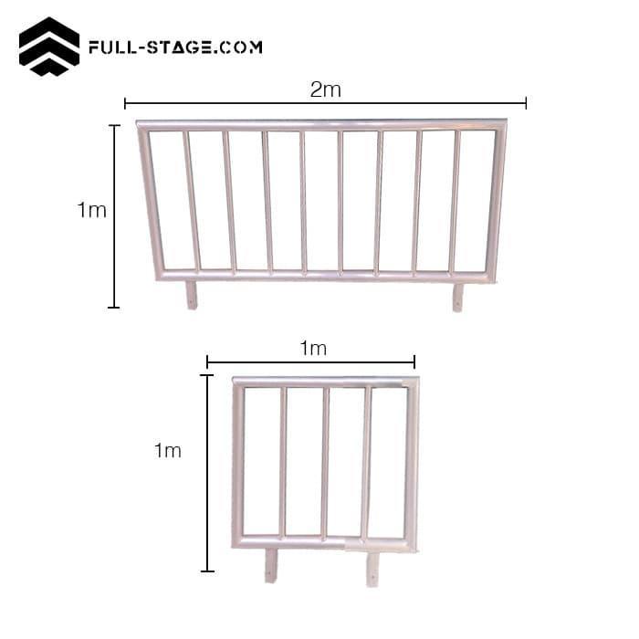 مجموعة المراحل المعيارية Full-Stage Pro 8x4m