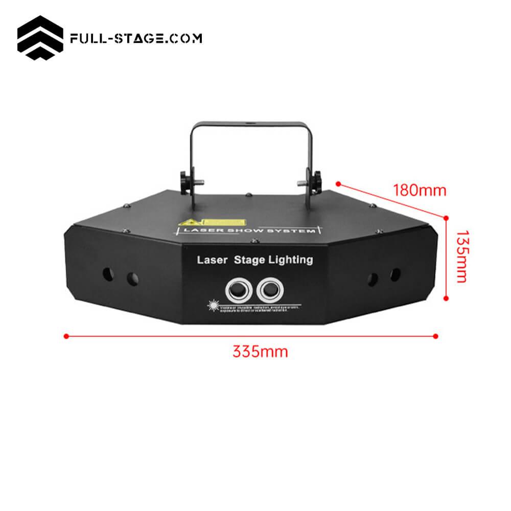 Efectos Deslumbrantes: Lámpara Láser Infinity RGB 50W para Shows Profesionales - Full-Stage