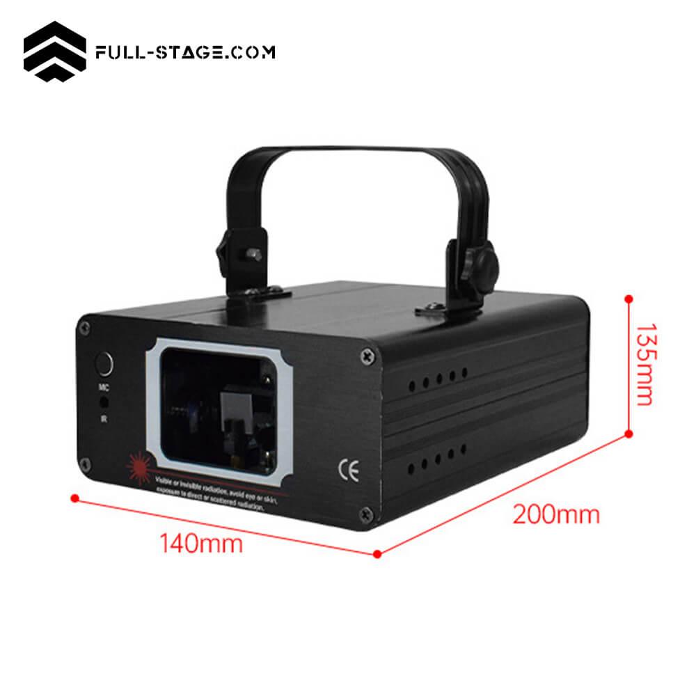 Colores Deslumbrantes: Experimenta la Lámpara Láser Ultra RGB 500W de Full-Stage - Full-Stage