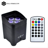 Experiencia Visual Completa: Luz Par LED 4 x 18W Inalámbrica de Full-Stage - Miniatura 1