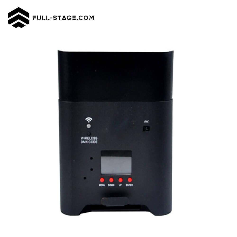 Ambientes Únicos: Luz Par LED 4 x 18W Inalámbrica RGBWA+UV para Eventos Exclusivos - Full-Stage