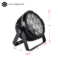Par LED 12x6W RGBWA + UV IP65 Recargable - Miniatura 6