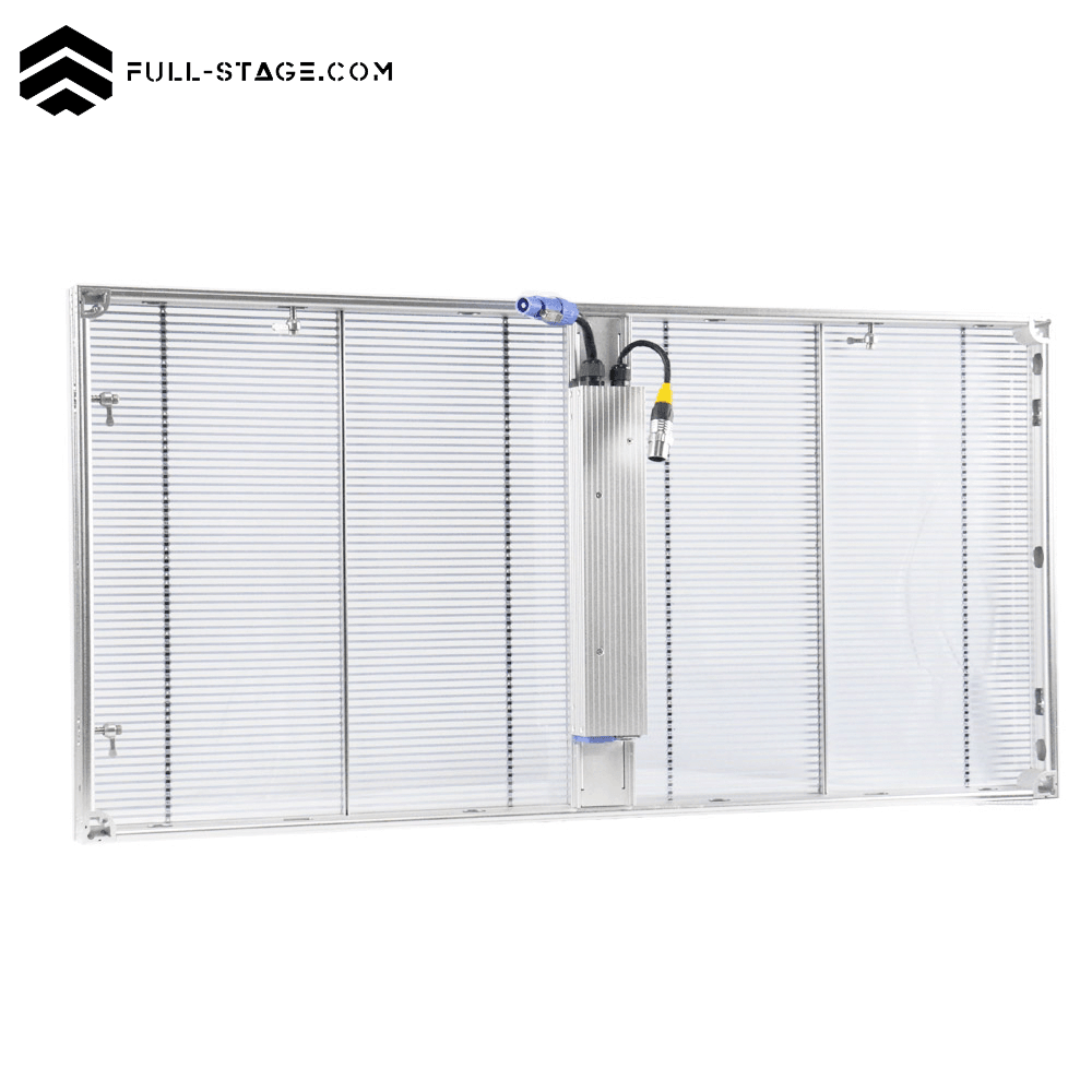 Pantalla LED Transparente P3.91 de 5x3 metros - Full-Stage