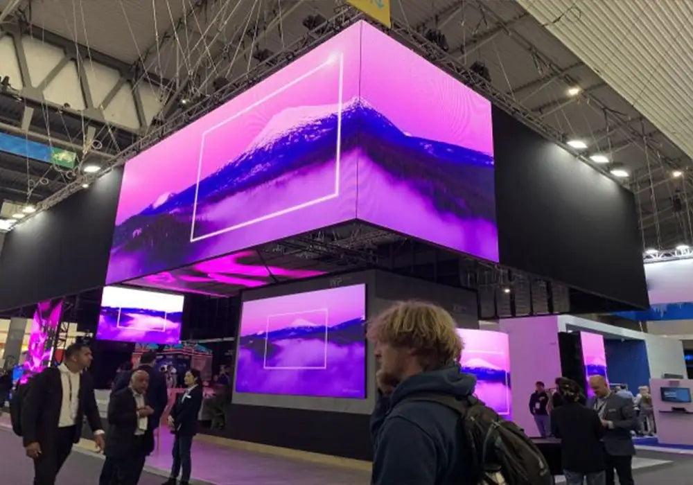 Pantalla LED Exterior P3.91 en ferias y exhibiciones