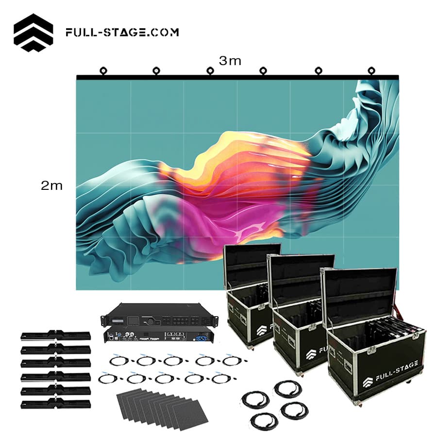 Pantalla LED Exterior P2.6 de 3x2 metros - Full-Stage