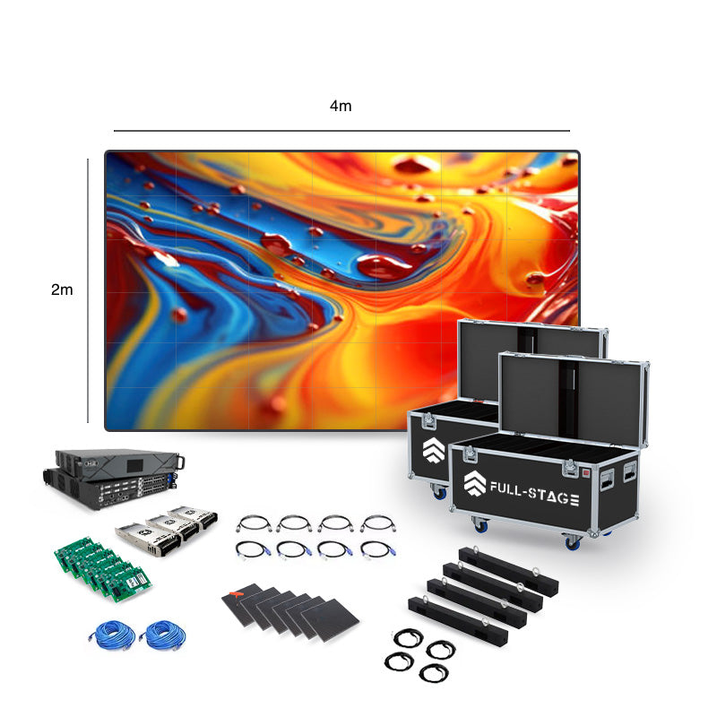 شاشة LED خارجية P2.6 4x2 متر - Full-Stage