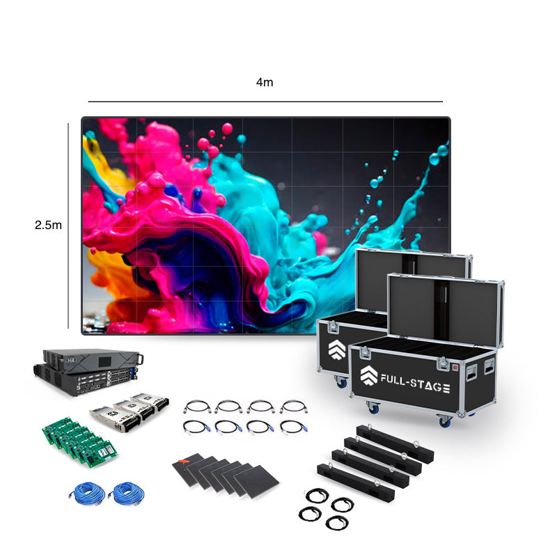 Outdoor LED Screen P2.6 4x2.5 m - Full-Stage