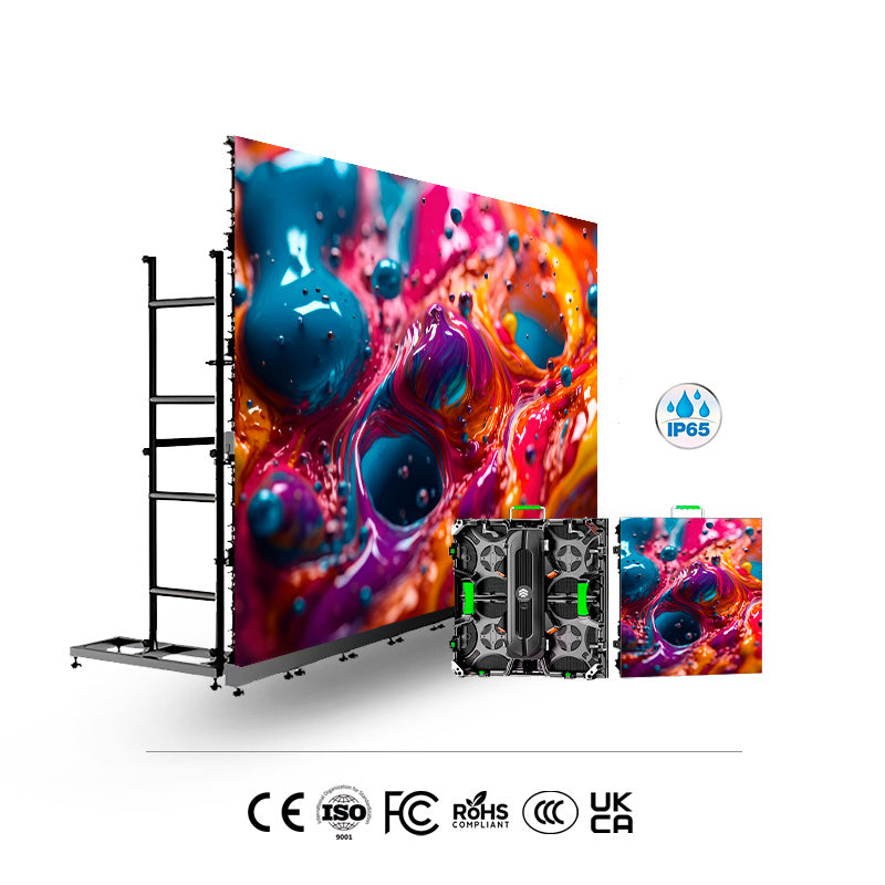 شاشة LED خارجية P2.6 مقاس 4 × 3 متر