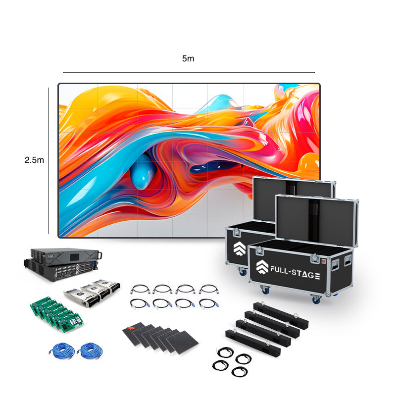 5x2.5 meter P2.6 outdoor LED screen - Full-Stage