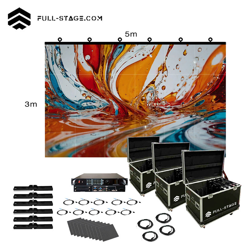 pantalla led exterior p3.91 de 5x3 metros - Full-Stage - Full-Stage