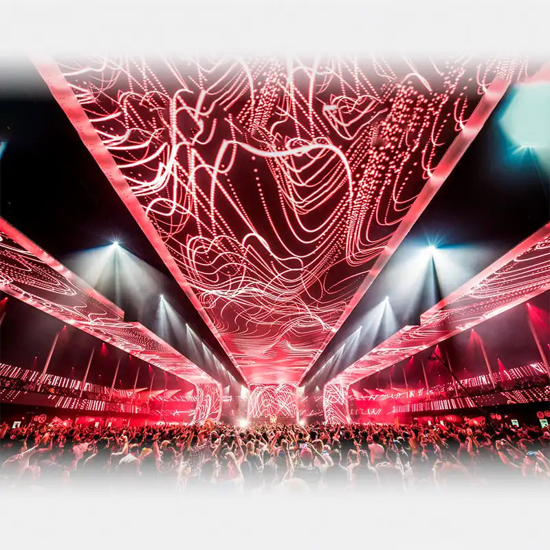 Pantalla LED Exterior P3.91 en tomorrowland