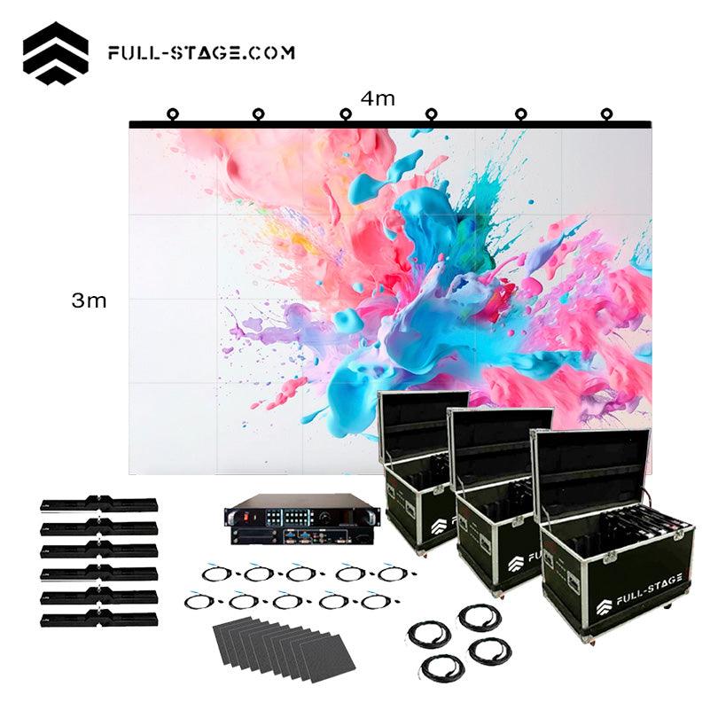 4x3 meters P4.81 outdoor LED screen - Full-Stage