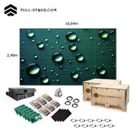 شاشة LED داخلية للإعلانات P2 مقاس 6x3 م - Miniatura 1