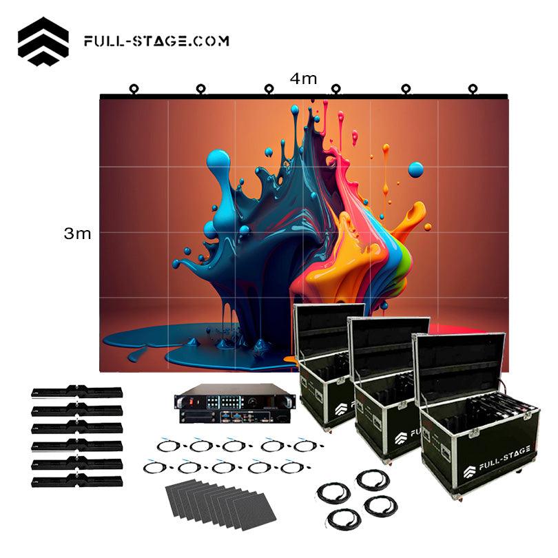 شاشة LED داخلية 4x3m P3.91 - Full-Stage