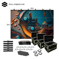 شاشة LED داخلية مقاس 6x3m P3.91 - Miniatura 1