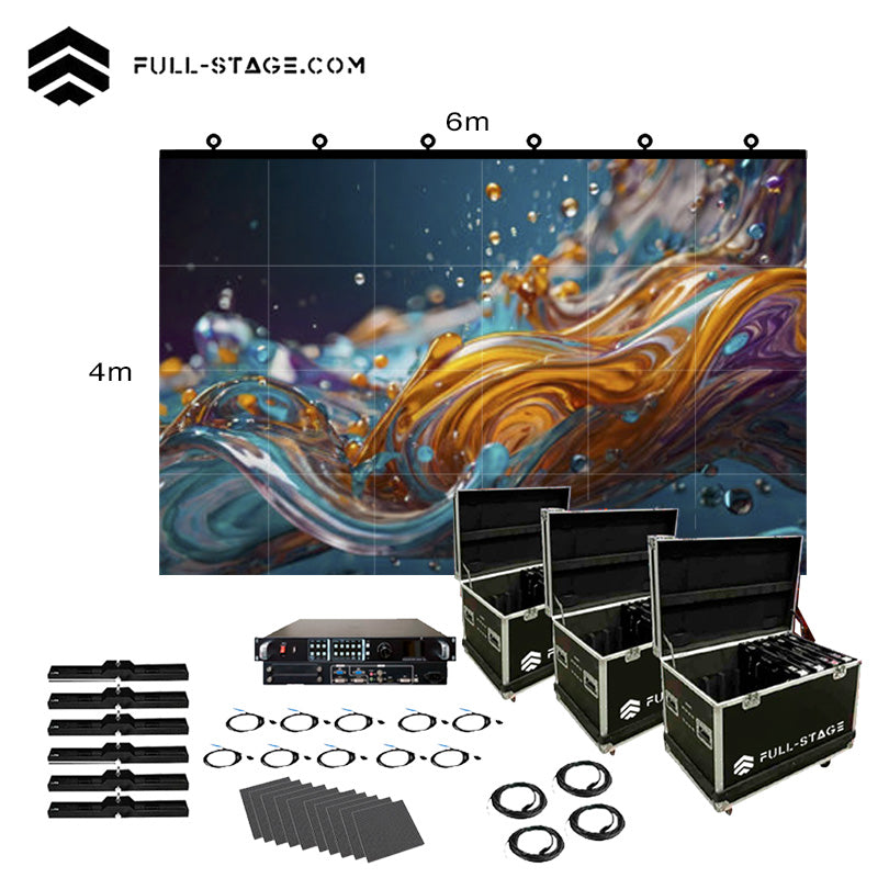 6x3 meters P3.91 outdoor LED display