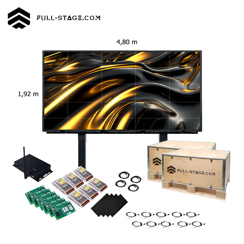 Pantalla LED Publicitaria Exterior P5 de 5x2 metros