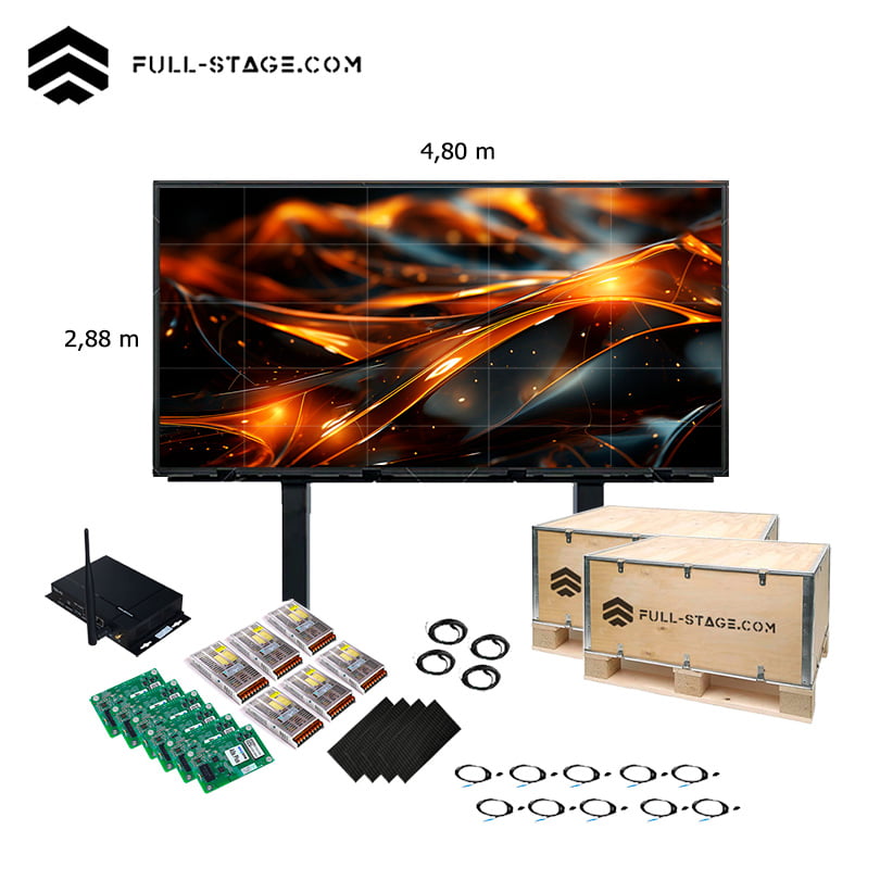 4x3 meters P5 outdoor advertising LED screen